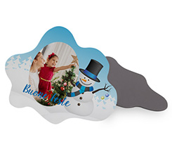 Calamita personalizzata nuvola di neve