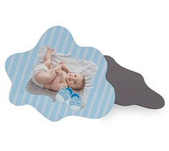 Calamita nuvola Scarpette blu