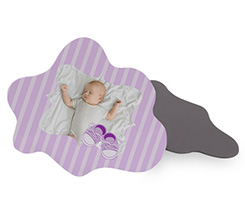 Calamita nuvola Scarpette rosa