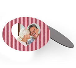 Calamita ovale flessibile Red strips