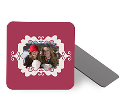 Calamita quadrata per la stampa della tua foto