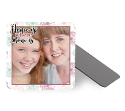 Calamita con grafica floreale