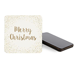 Calamita quadrata con grafica natalizia