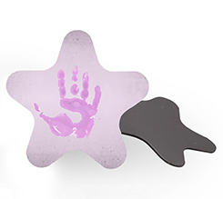 Calamita stella Impronta rosa