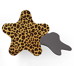 Calamita stella flessibile Maculato marrone