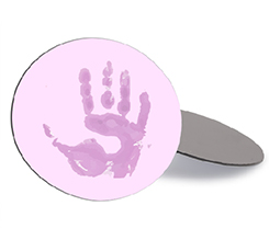 calamita flessibile tonda nascita bambina