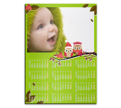 Calendario magnetico A3 Gufetti