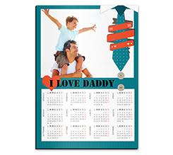 Calendario magnetico A3 Love Daddy