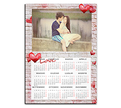 Calendario magnetico A3 Love of wall
