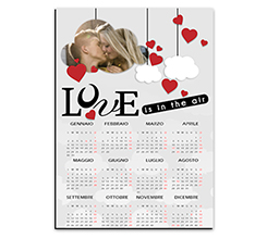 Calendario magnetico A3 Lovely cloud