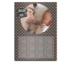 Calendario magnetico A3 Miglior Papa