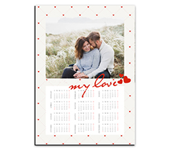 Calendario magnetico A3 My love