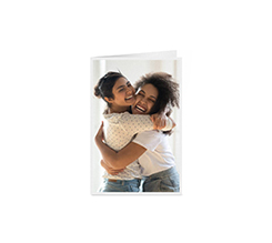 crea biglietto auguri a 2 ante con foto