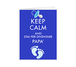 Biglietto auguri per neo papà