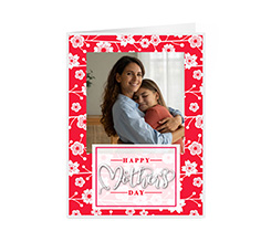Biglietto auguri con grafica Mother's day