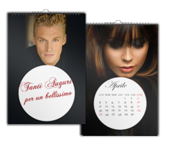 Calendario Multipagina a4 grafica cerchio