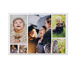 Scopri tutti le grafiche collage per i puzzle con cornice A3