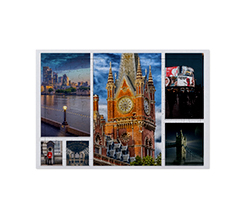 Scopri tutti i collage disponibili per il puzzle A4 con cornice