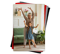 Coperta doppio strato con foto come regalo per i nonni