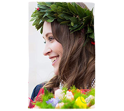 Coperta grande personalizzata con foto laurea