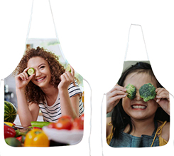 Coppia di grembiuli da cucina