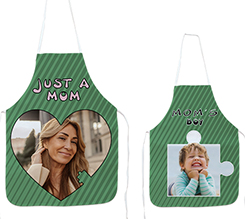 Coppia di grembiuli da cucina just mom