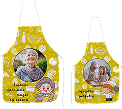 Coppia di grembiuli da cucina squadra perfetta