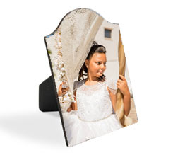 Cornice prima comunione ad arco con foto