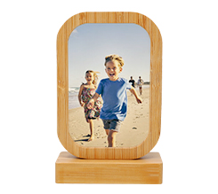 Cornice rettangolare in bamboo personalizzata