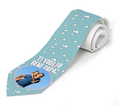 Cravatta per la festa del papà con dedica