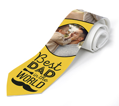 Cravatta festa del papà best in the world