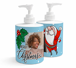 Dispenser sapone grafica Babbo Natale