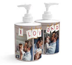 Dispenser Sapone collage I love dad
