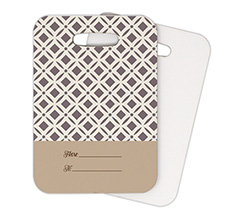 Etichette Bagaglio in legno da personalizzare con dati personali