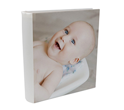 Album foto personalizzato 16x20 per nascita