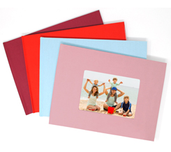 Fotolibro con copertina rigida e finestra per le foto delle tue vacanze