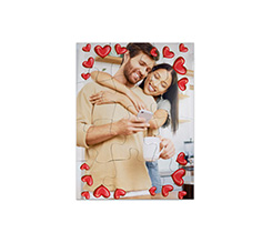 Puzzle Magnetici Rettangolari grandi per San Valentino