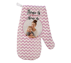 Guanti da forno Festa della Mamma con foto e grafica Home