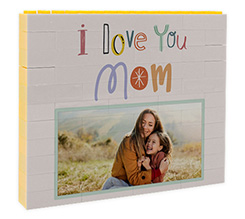 Mattoncini puzzle I love you mom