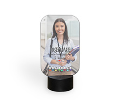 Lampada Led Grafica Insegnare