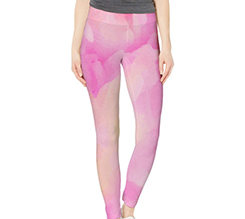 Leggings di colora rosa e sfumature