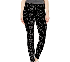 Leggings taglia M con stampa brillantini