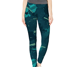 Leggings con grafica per running donna