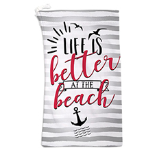 Porta occhiali Life at the beach