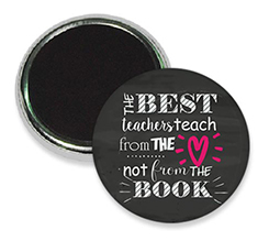 Magnete rotondo per la maestra