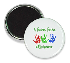 Grafica con impronte su magnete