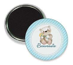 Dolce orsetto sul magnete frigo