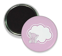 Magnete da frigo Pink elephant