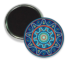 magnete da frigo colorato