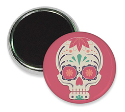 Magneti da Frigo con teschio bianco